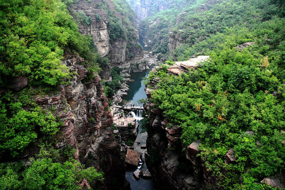 河南焦作云台山国家地质公园